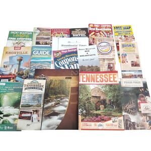 Tennessee Travel Guide & Ephemera Lot (2011) - Delta Queen, Smoky Mountains 3 lb